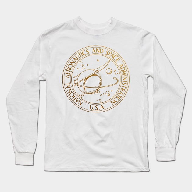 NASA Long Sleeve T-Shirt by MufaArtsDesigns